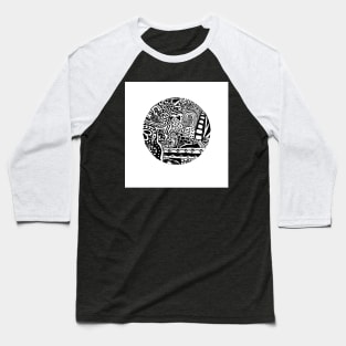 Zen-Tangle Circle Baseball T-Shirt